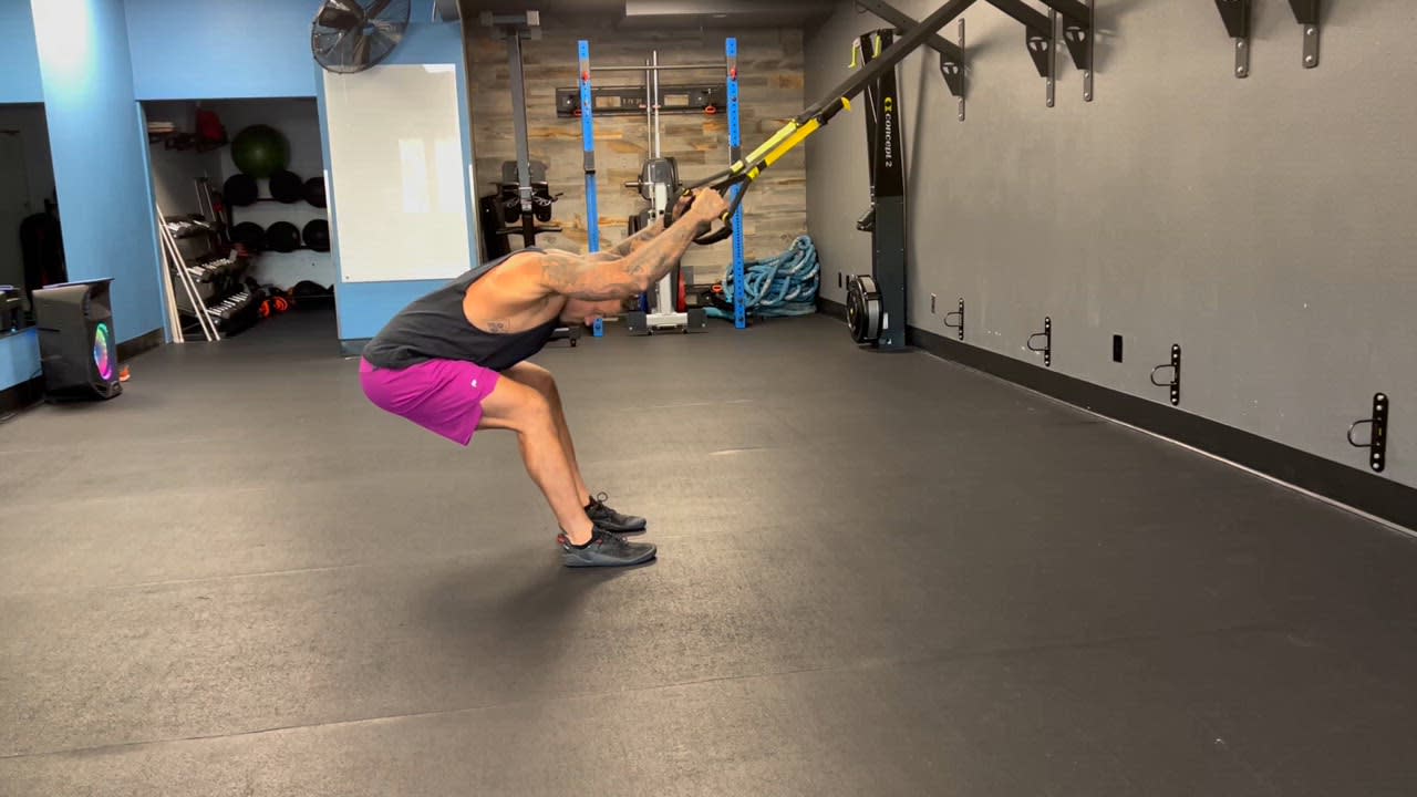 TRX Hinge And Squat Stretch
