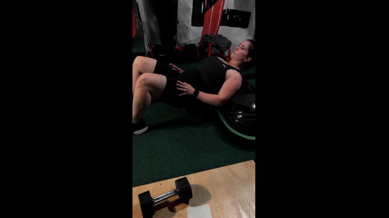 Elevated Glute Bridge