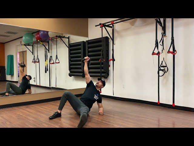 Turkish Get Up To Elbow