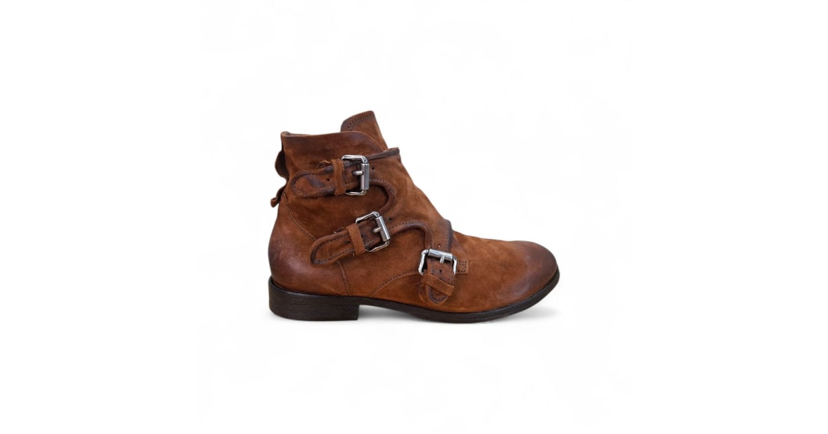 A.S.98 Cooper Leather Ankle Boots