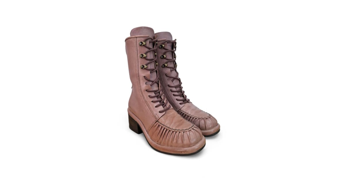 A.S.98 Lamont Leather Lace-Up Boots