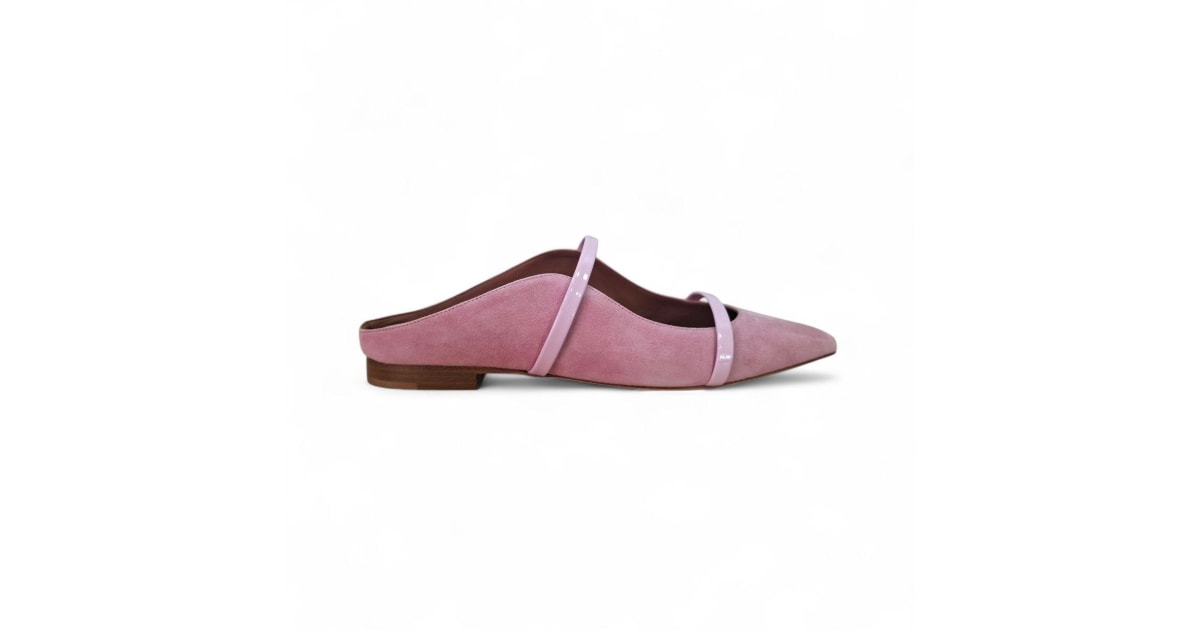 Malone Souliers Maureen Suede Flat Mules
