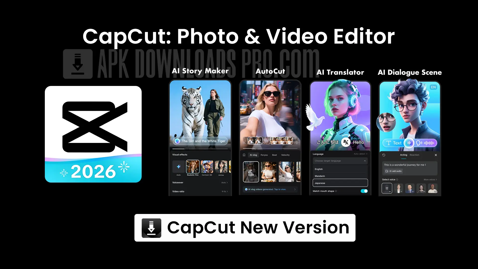 CapCut New Version Free Download CapCut Logo