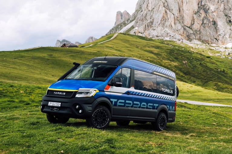 TORSUS Terrastorm - The ultimate 4x4 minibus for all terrain transport