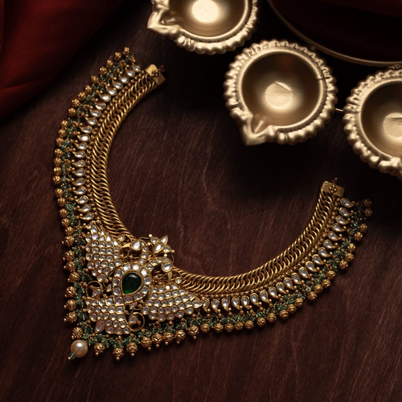 Kundan Work Choker