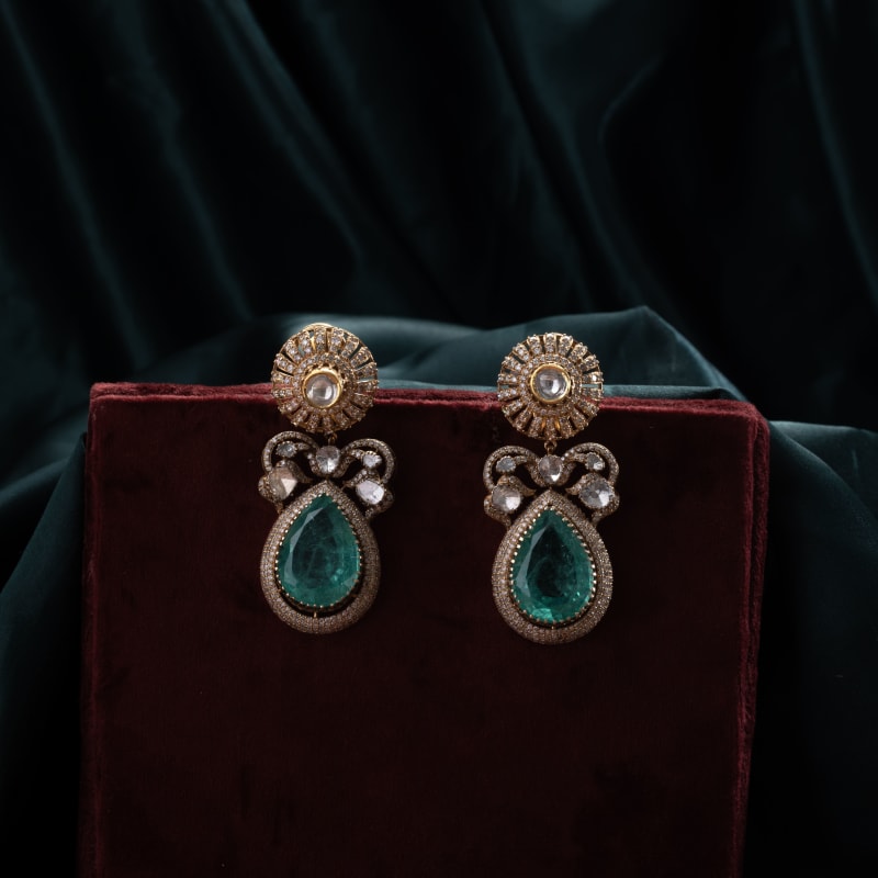 Emerald Earrings