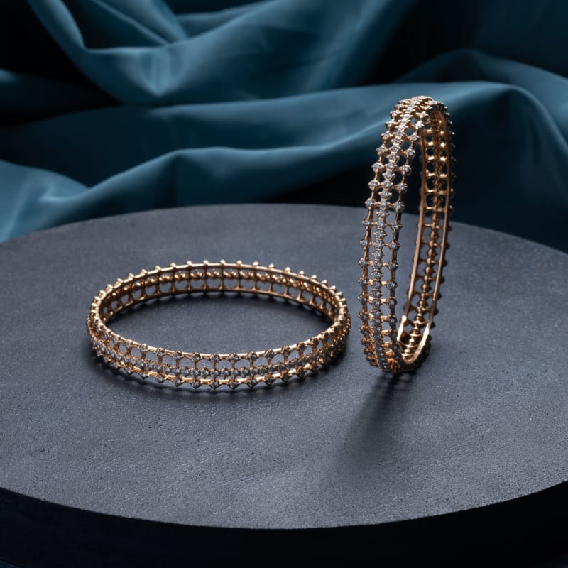 Diamond Bangles