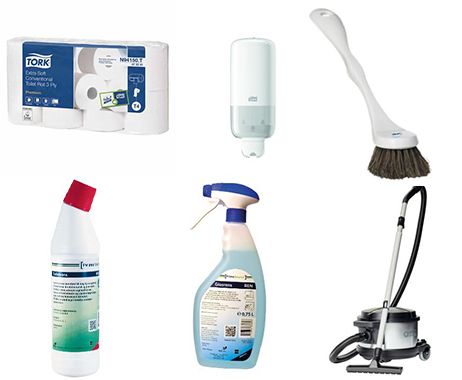 Professionelle rengøringsprodukter