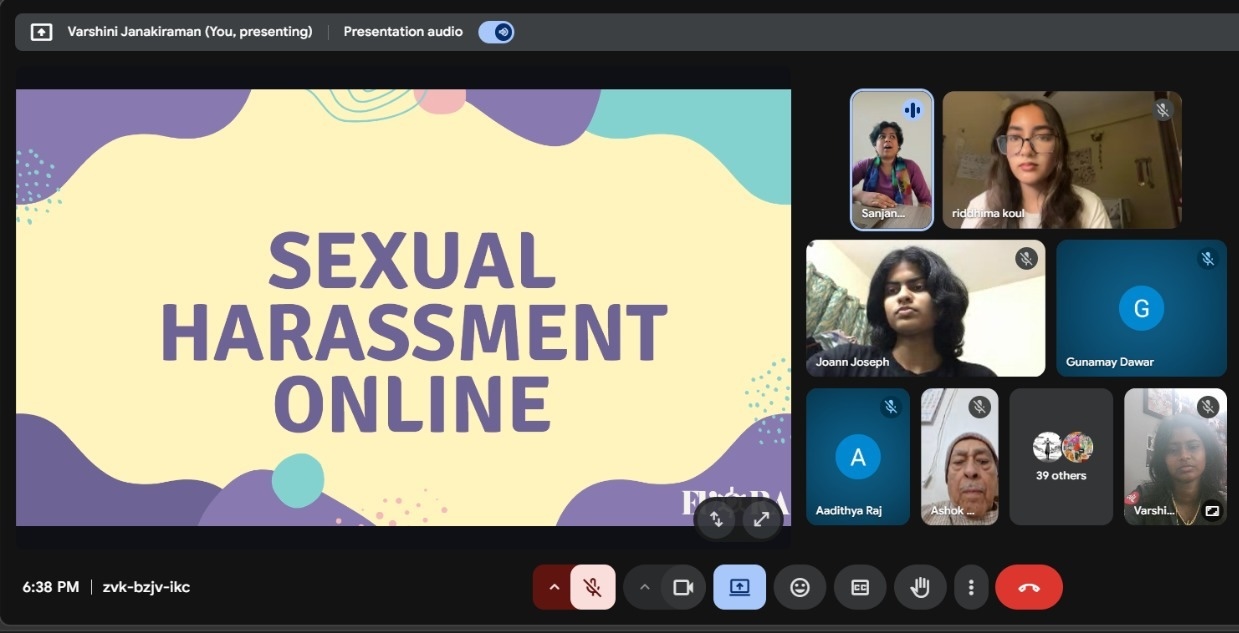 Online Webinar on Cyber Safety For Women and Children