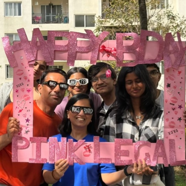 Pink Legal Anniversary Photobooth Competition