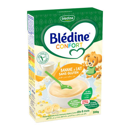 Céréales Bébé - Sans Gluten - Sans Lait - 4 Mois - 6 Mois