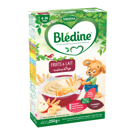 Nos produits Blédina - Laits et céréales infantiles, petits pots