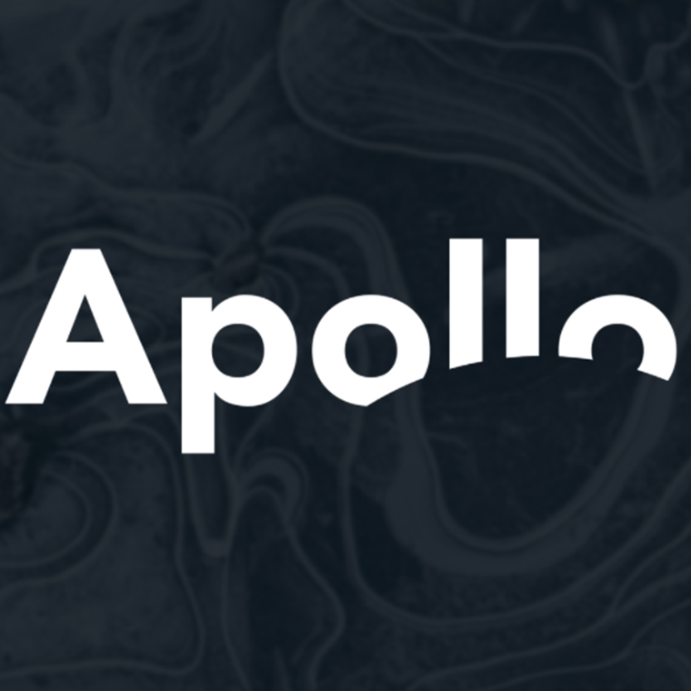 Het logo van Apollo.