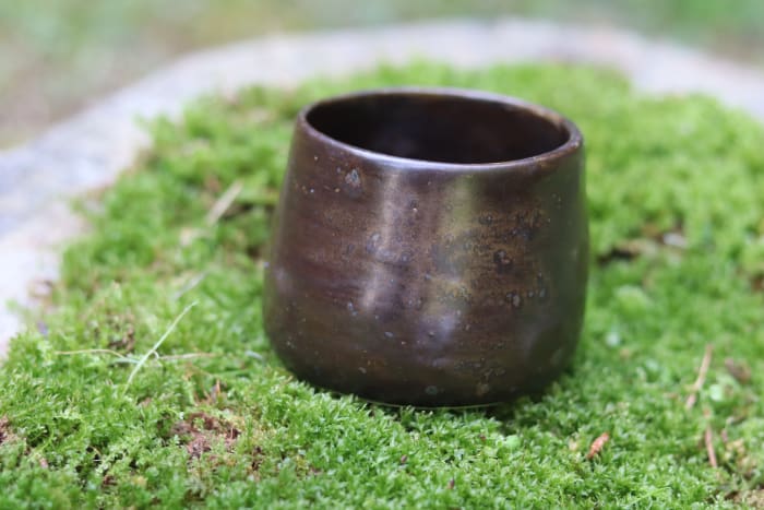 Short Dark Brown cup