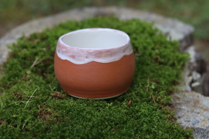 Mini honey pot planter