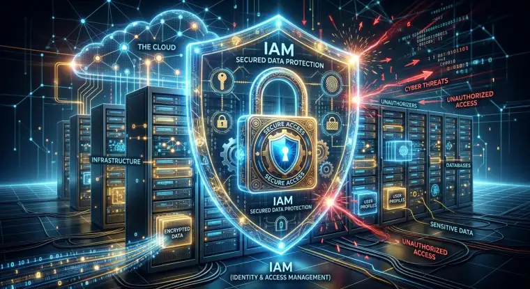 Diagram illustrating Identity and Access Management (IAM) concepts