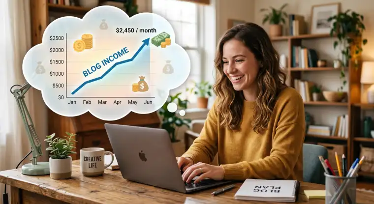 صورة لمجموعة من أجهزة الكمبيوتر المحمولة المفتوحة على شاشاتهم، مما يوحي بفكرة المدونات.