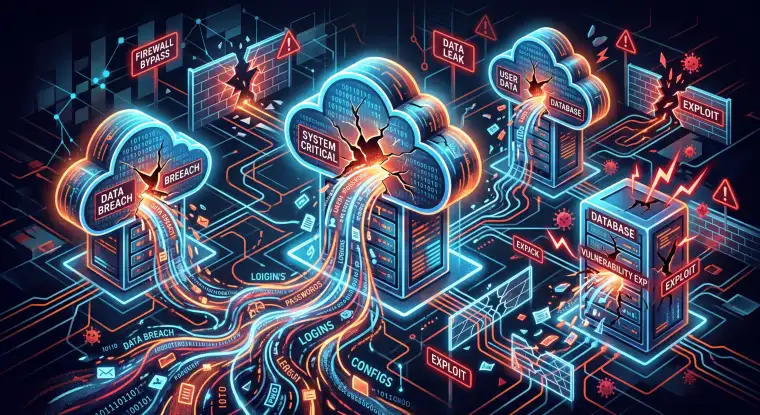 A hacker using a computer to access cloud data