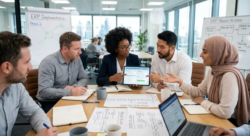 A person working on a computer