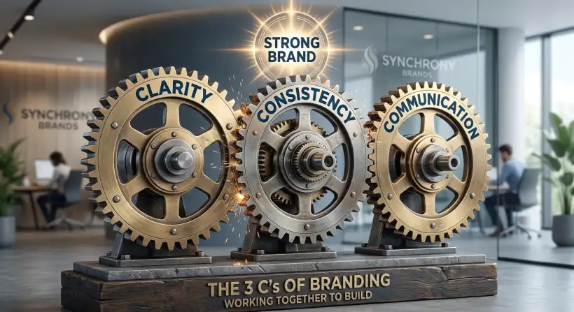 A visual representation of branding decisions, depicting a brand's journey.