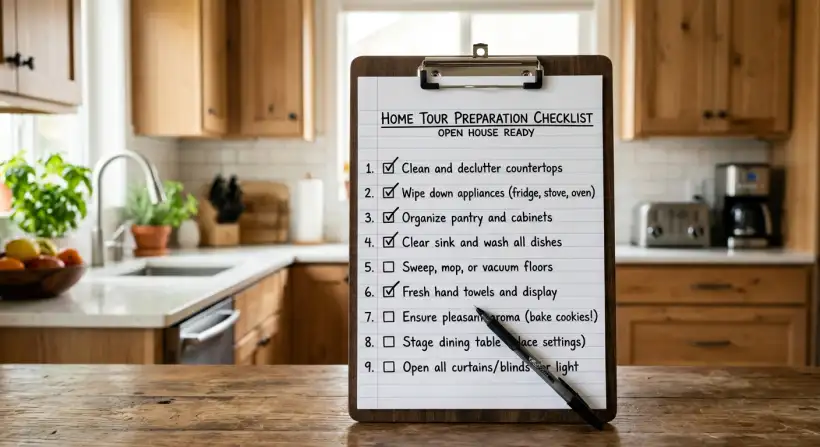 A beautifully staged house ready for buyer tours