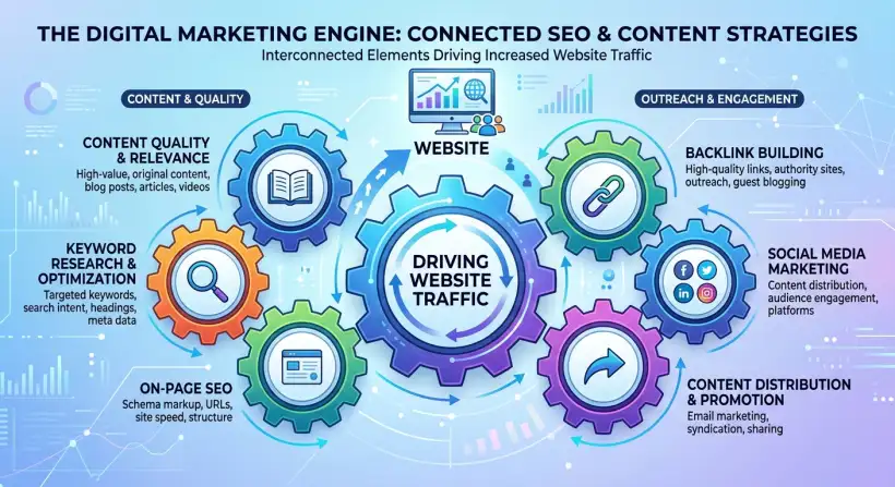 مقال عن أسباب عدم الحصول على زيارات من Google