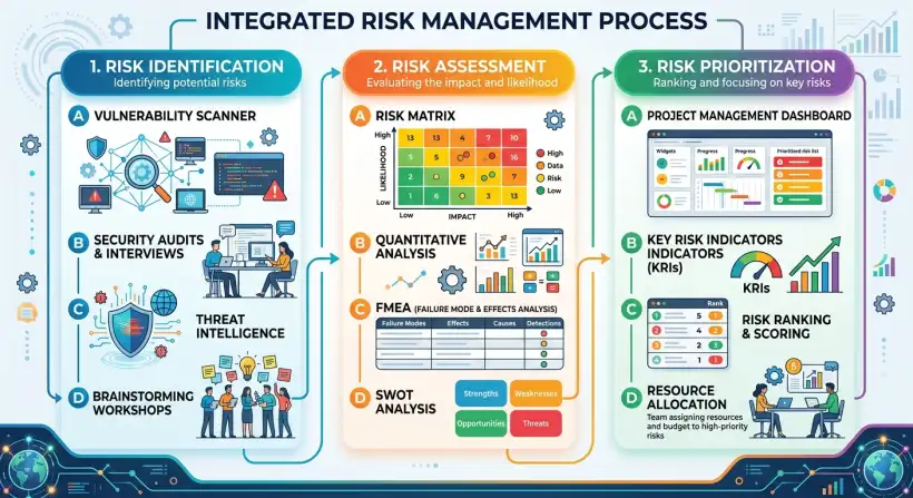 A tool analyzing code with a magnifying glass