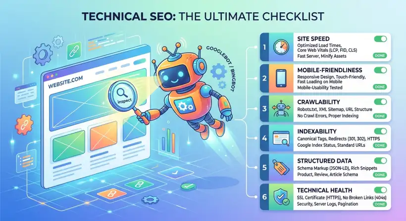 A computer screen showing code, representing technical SEO