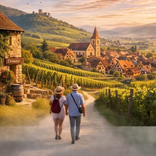 Visit the Alsace vineyards - wine tourism