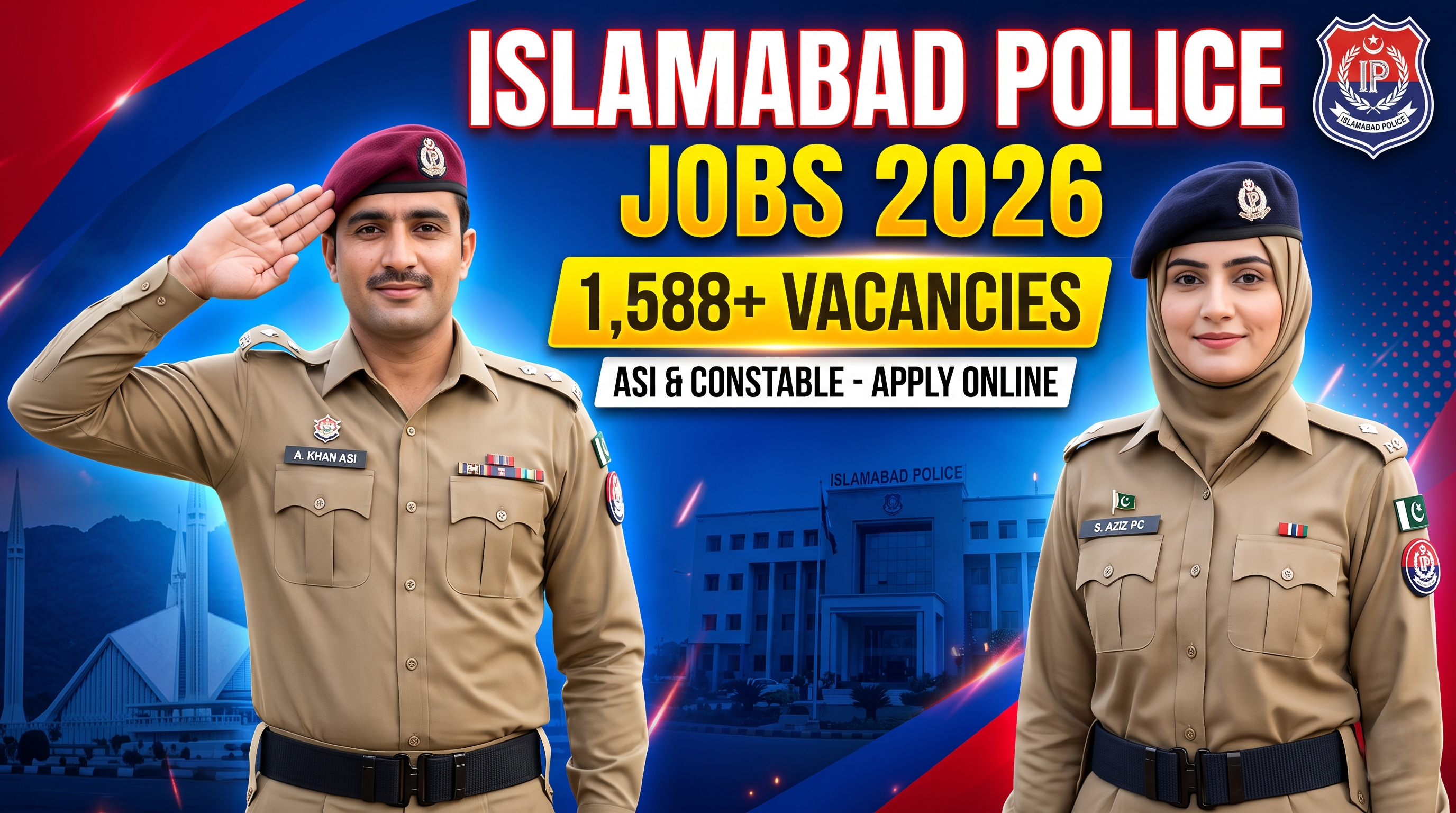 Islamabad Police Jobs 2026 ASI and Constable