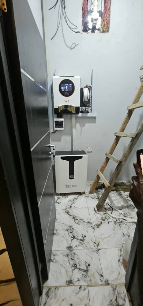 Recent AZIOM solar power and security installation 1 in Nigeria