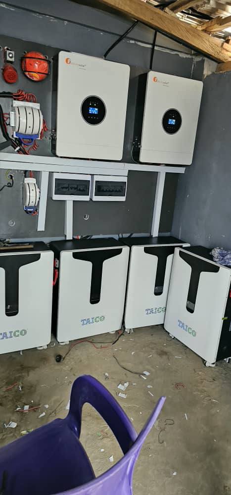 Recent AZIOM solar power and security installation 2 in Nigeria