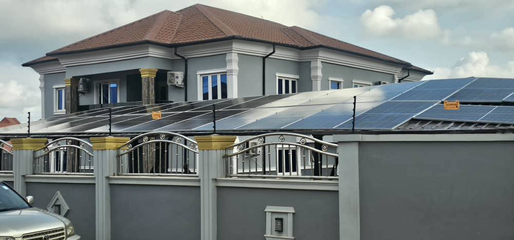 Recent AZIOM solar power and security installation 4 in Nigeria