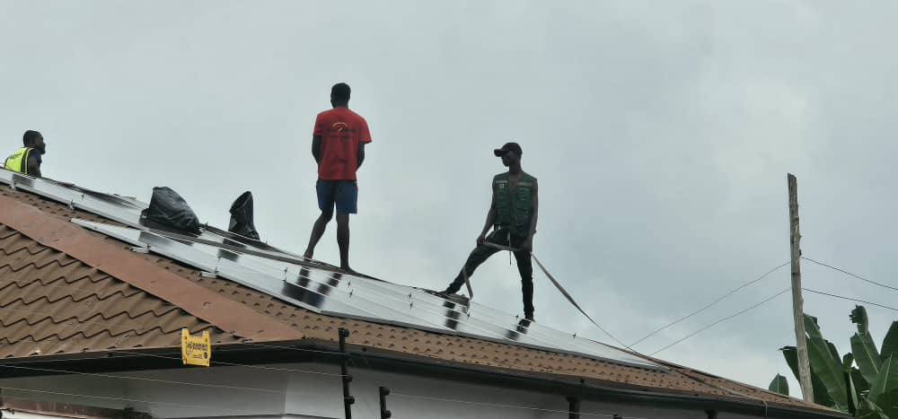 Recent AZIOM solar power and security installation 3 in Nigeria