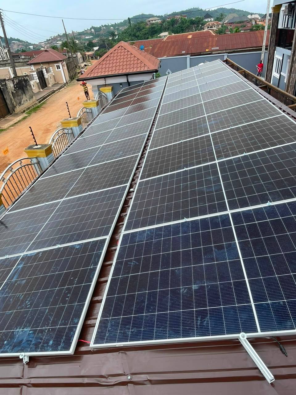 Recent AZIOM solar power and security installation 5 in Nigeria
