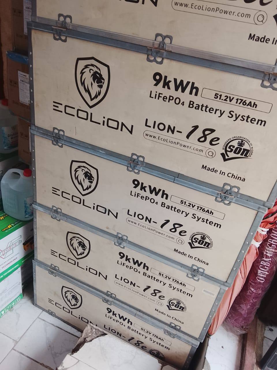 AZIOM solar power, inverter and CCTV installation project 10 in Nigeria