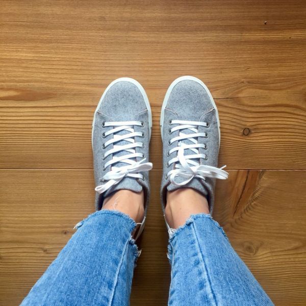 Sneaker Charlie hellgrau weiß