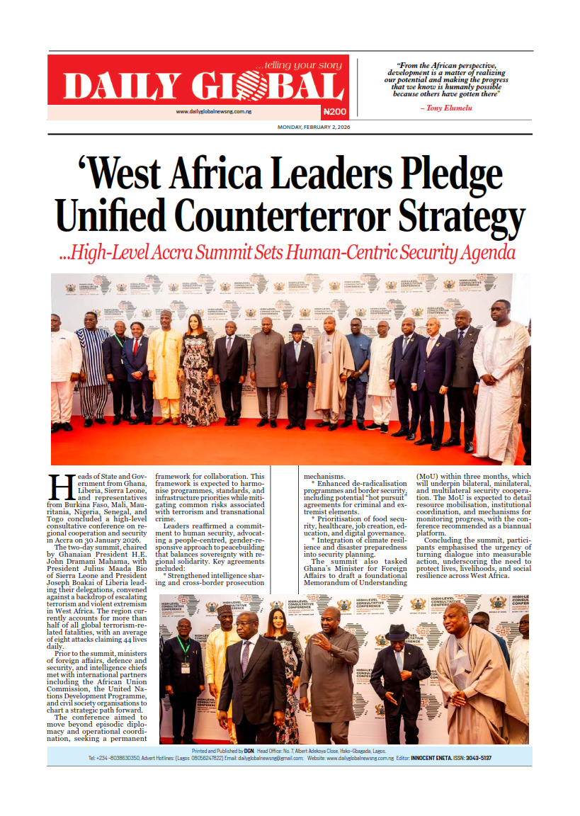 Primary cover segment for Africa: The Bail-Out Should Be NOW!