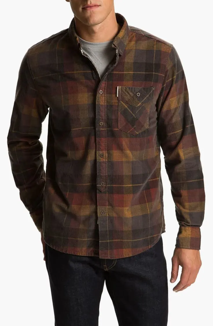 Kemeja Flanel Pria Casual