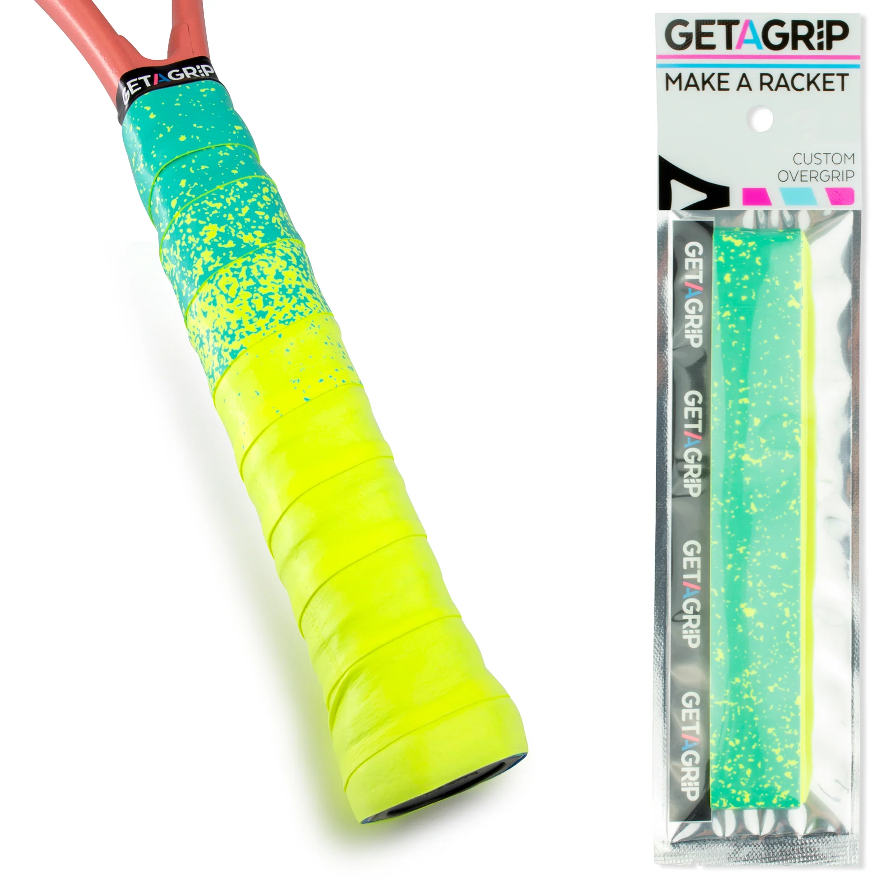 TA GET A GRIP Paint The Lines Mint Yellow