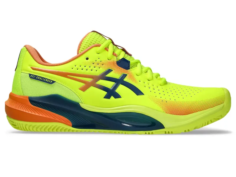 Asics Gel Challenger 15 Padel Men Safety Yellow / Twilight Blue 1041A550-750 41.5