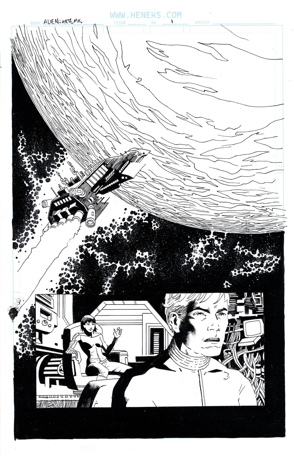 Aliens ink pg 1
