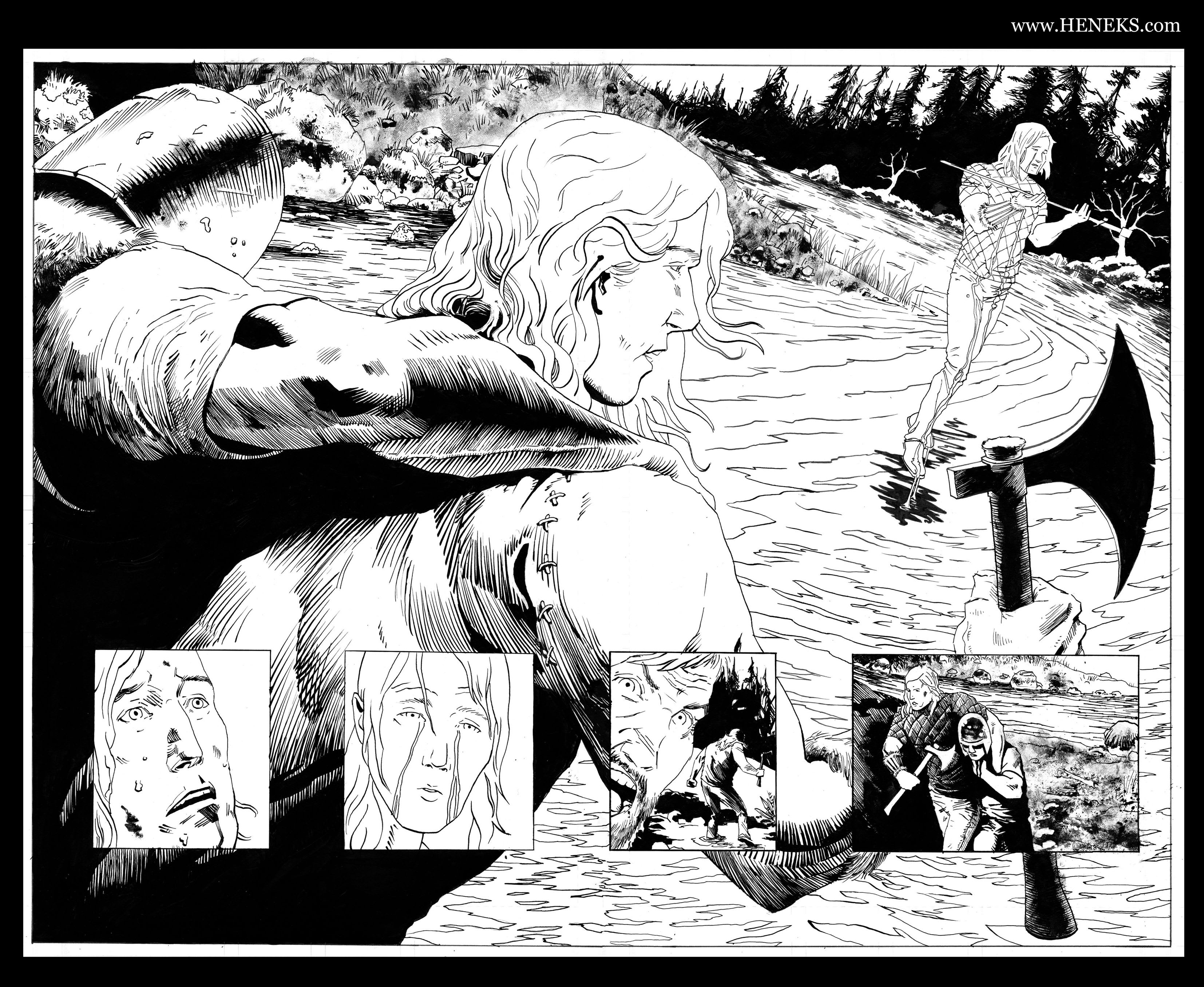 Helheim ink pg 2-3