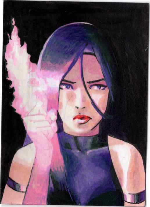 Psylocke 001 Level Graded