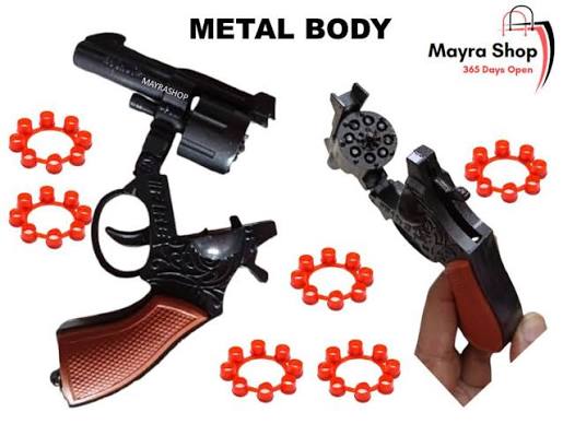Deluxe Revolver Gun + Ring Cap