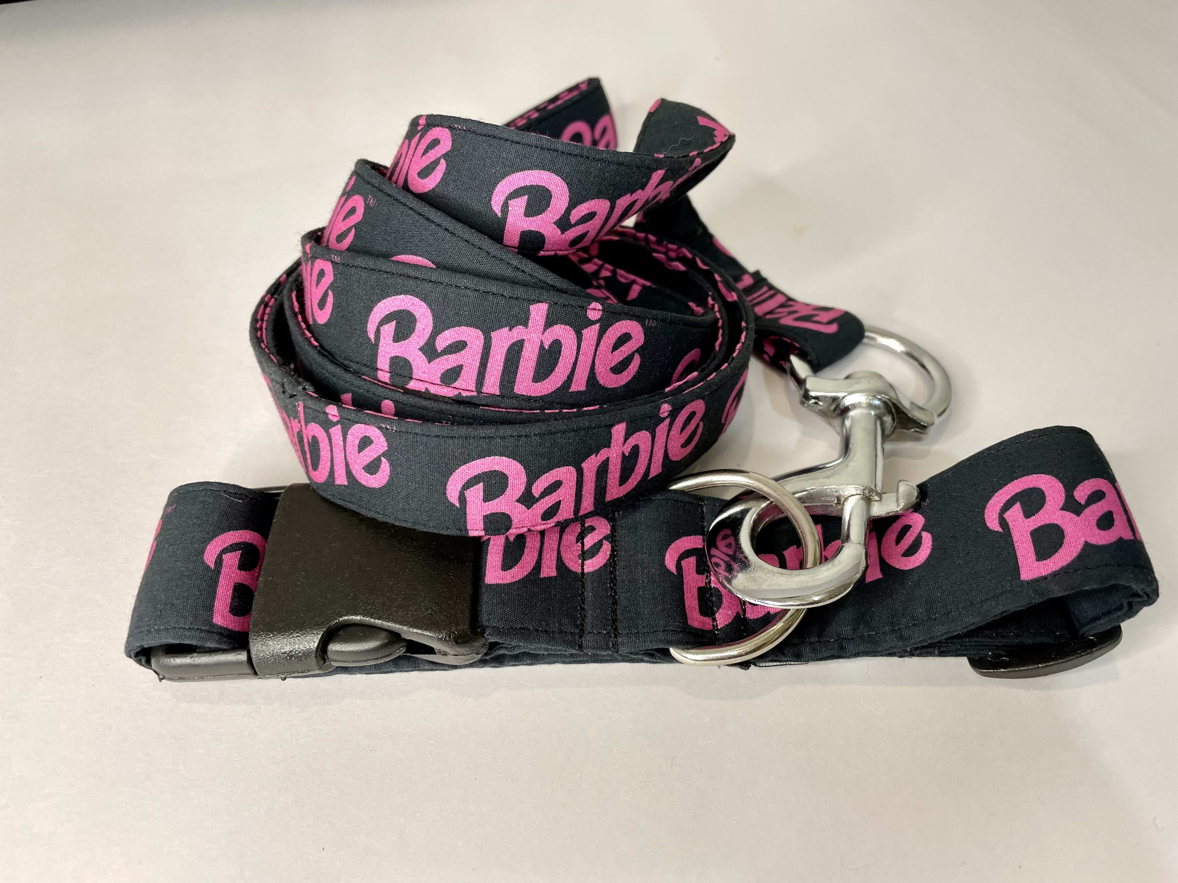 Barbie collar - leash set 