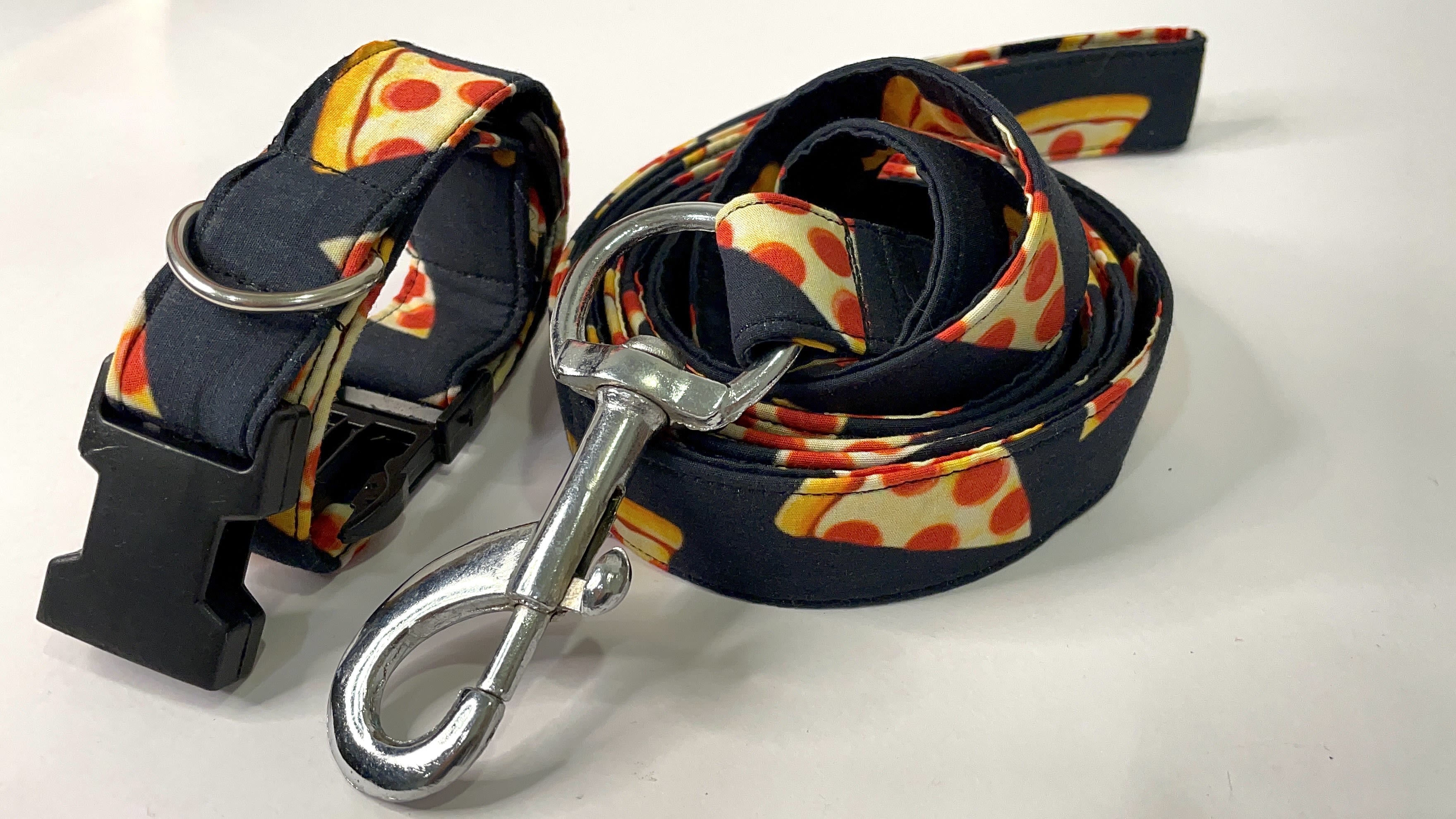 Pizza collar n leash set  image 2