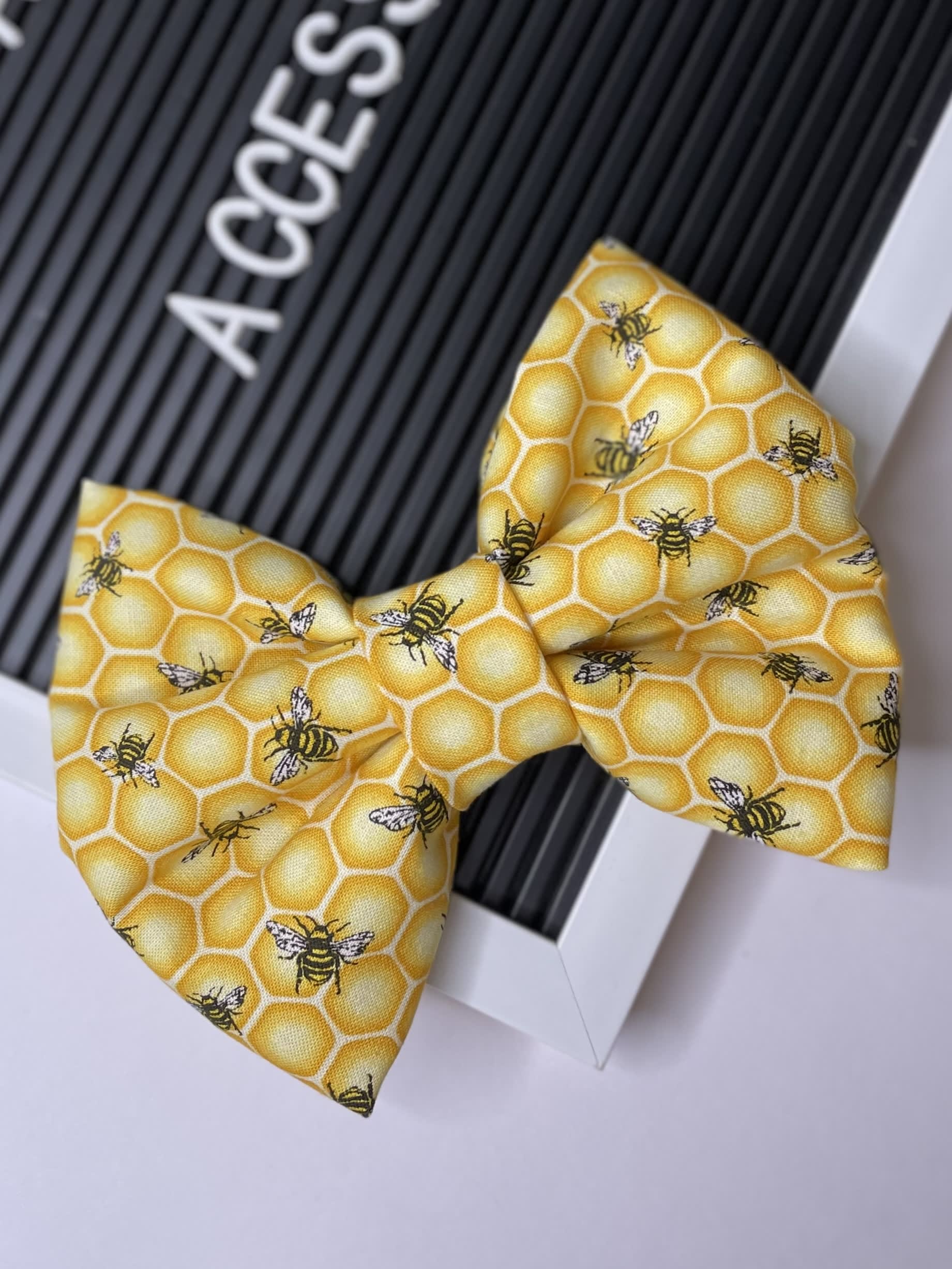 Bee Happy Bow Tie 