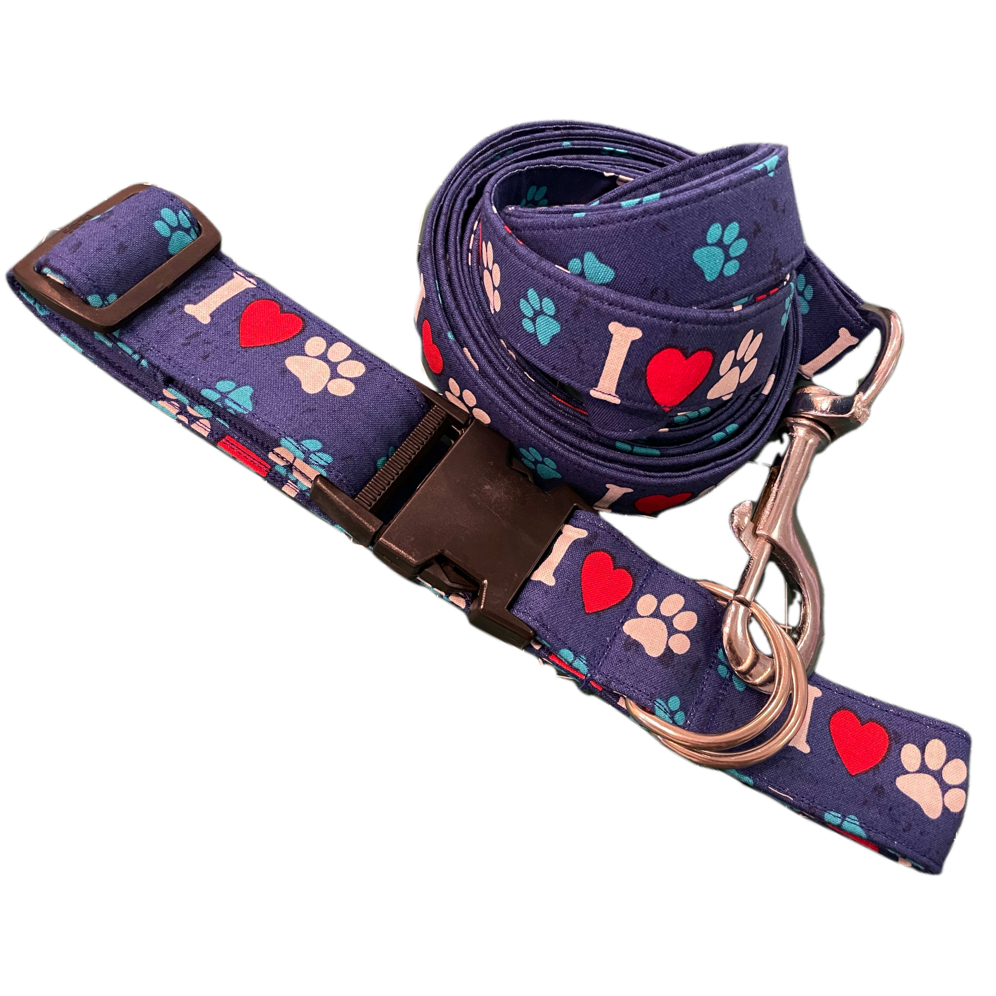 Paw Love Collar & Leash Set 