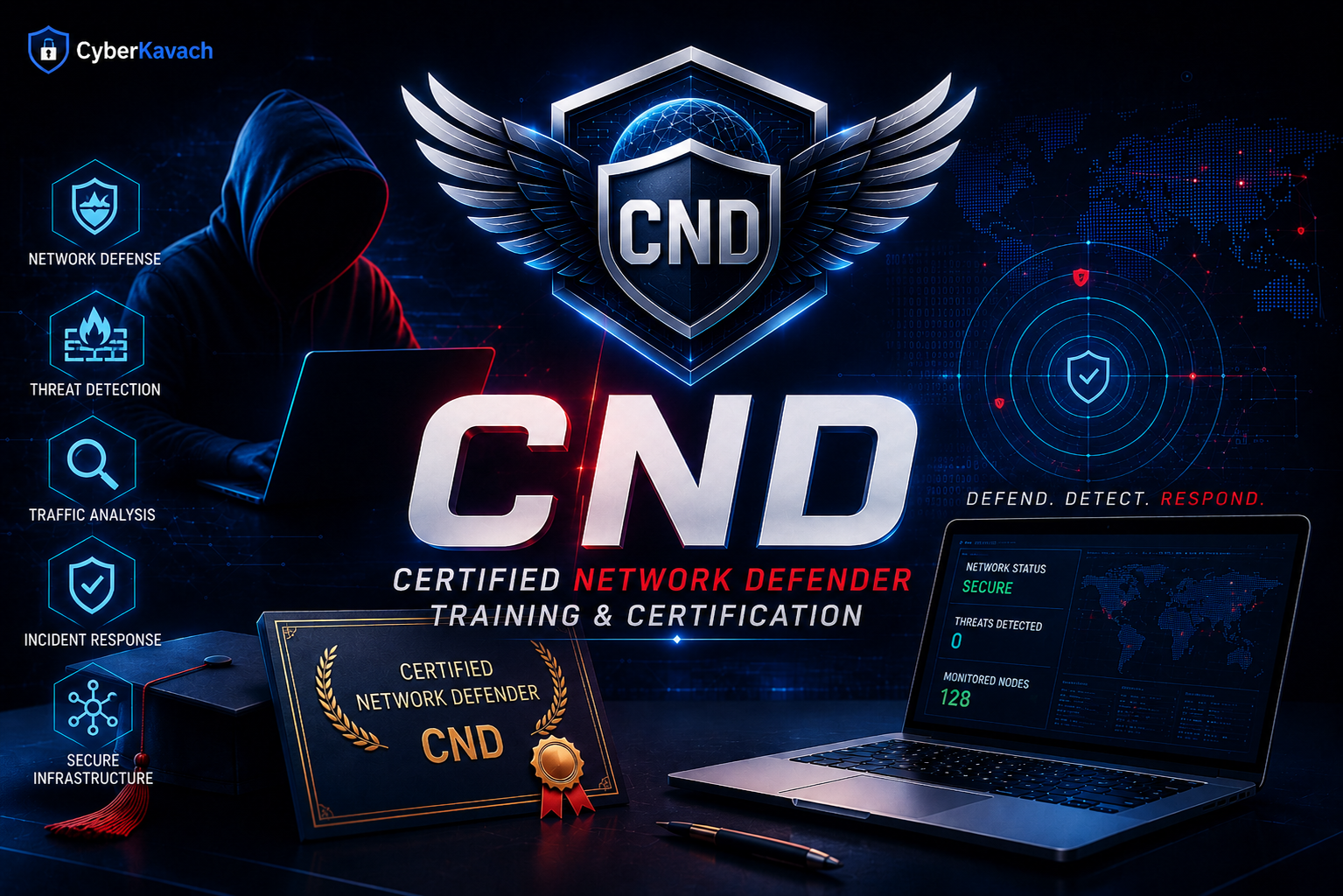 Certified Network Defender (CND) v3 Training & Certification | Network Security Defense Course